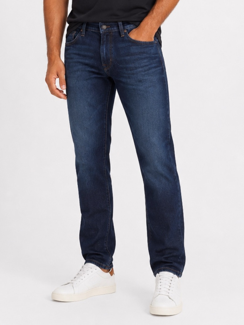 AG Adriano Goldschmied - The Graduate - Men's Indigo Straight Jeans - Size 30